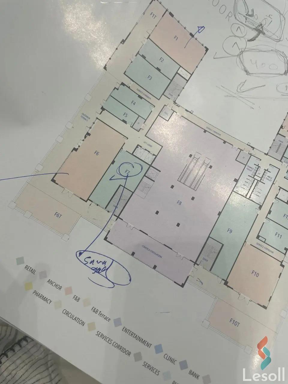 Retail for sale with an area of 102 meters in Madinty Cairo