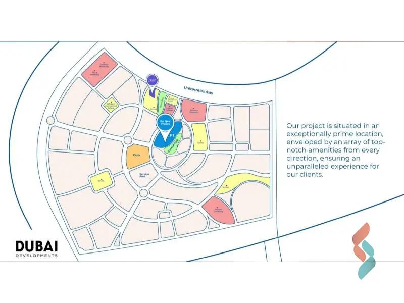 شقة بحديقة للبيع بمساحة 142 متر و غرفتان في العاصمة الإدارية القاهرة
