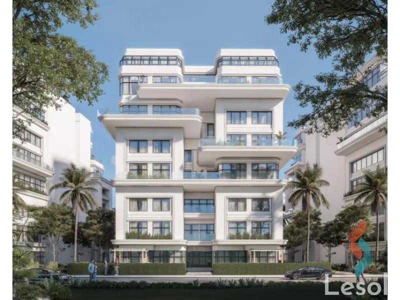 Apartment with garden for sale with an data.area 142 meters and 2 room in Capital New Cairo - All Images