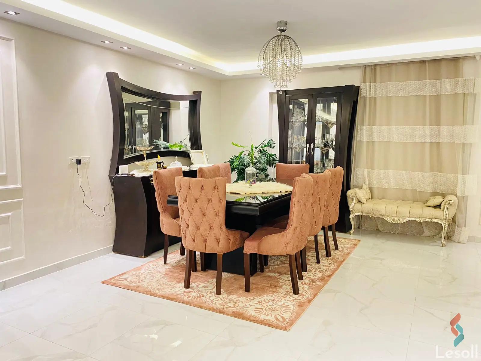 Apartment for monthly rent with an data.area 220 meters and 3 rooms in Dokki Giza