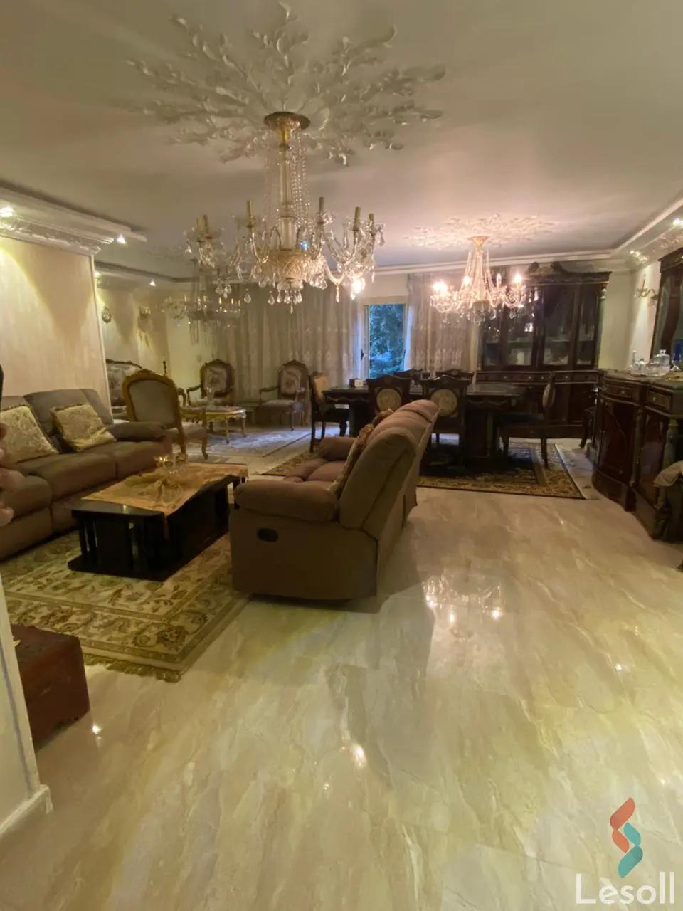 شقة للبيع بمساحة 220 متر و 3 غرف في الدقى الجيزة - صورة 2