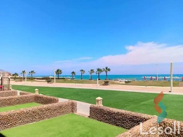 شقة بحديقة للبيع بمساحة 50 متر و غرفة واحدة في العين السخنة السويس