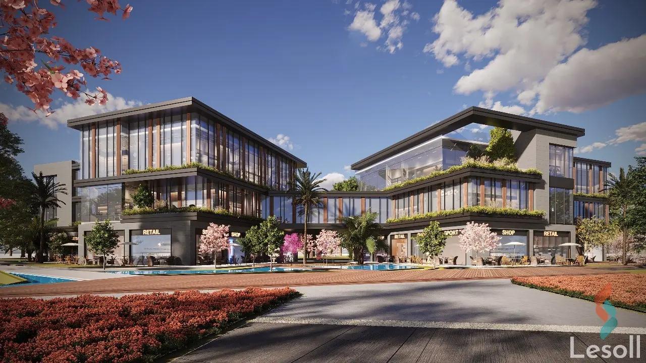 Apartment with garden for sale with an data.area 115 meters and 2 room in 5th Settlement Cairo - Image 4