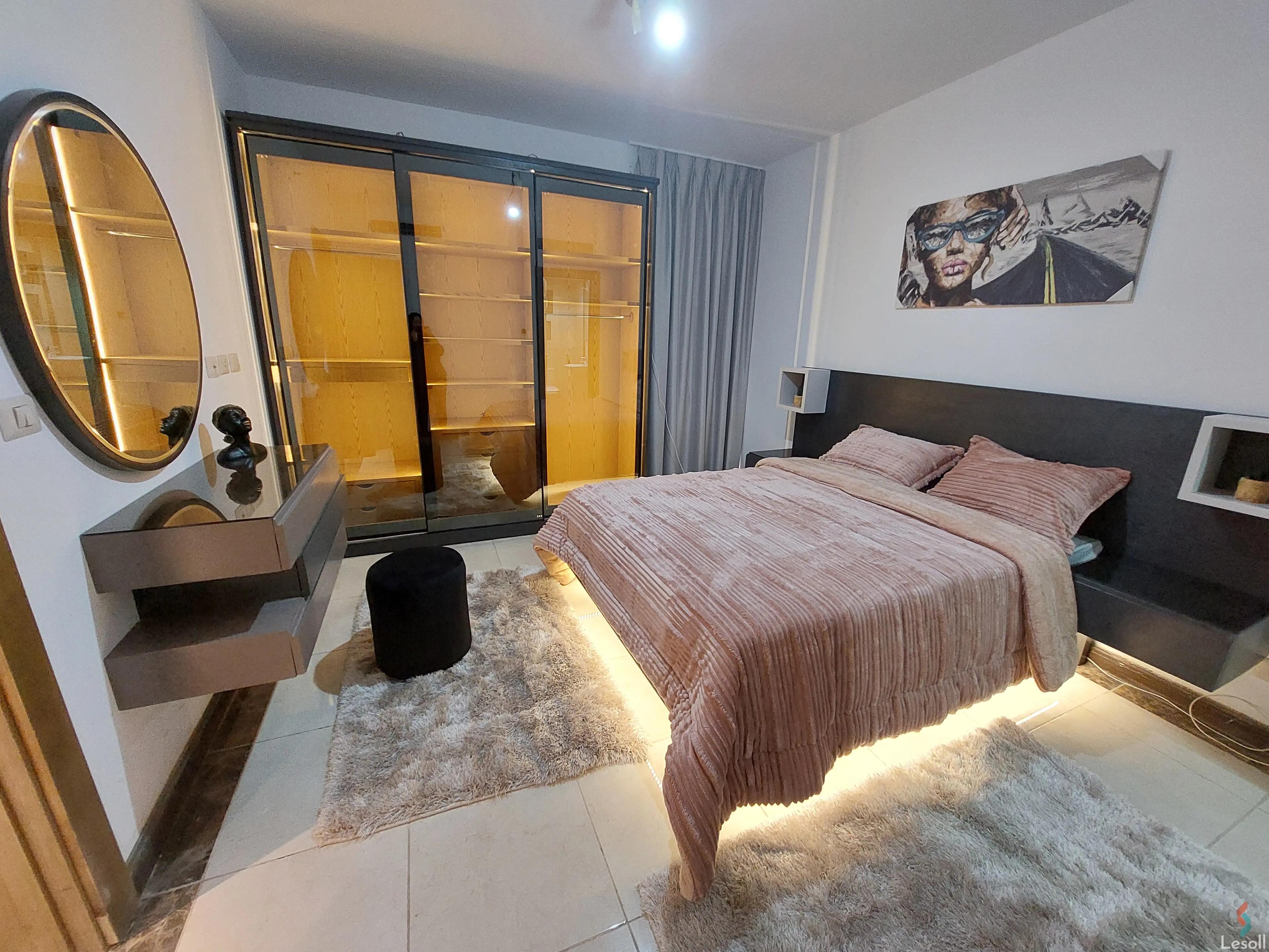 Duplex for monthly rent with an data.area 143 meters and 2 rooms in 5th Settlement Cairo