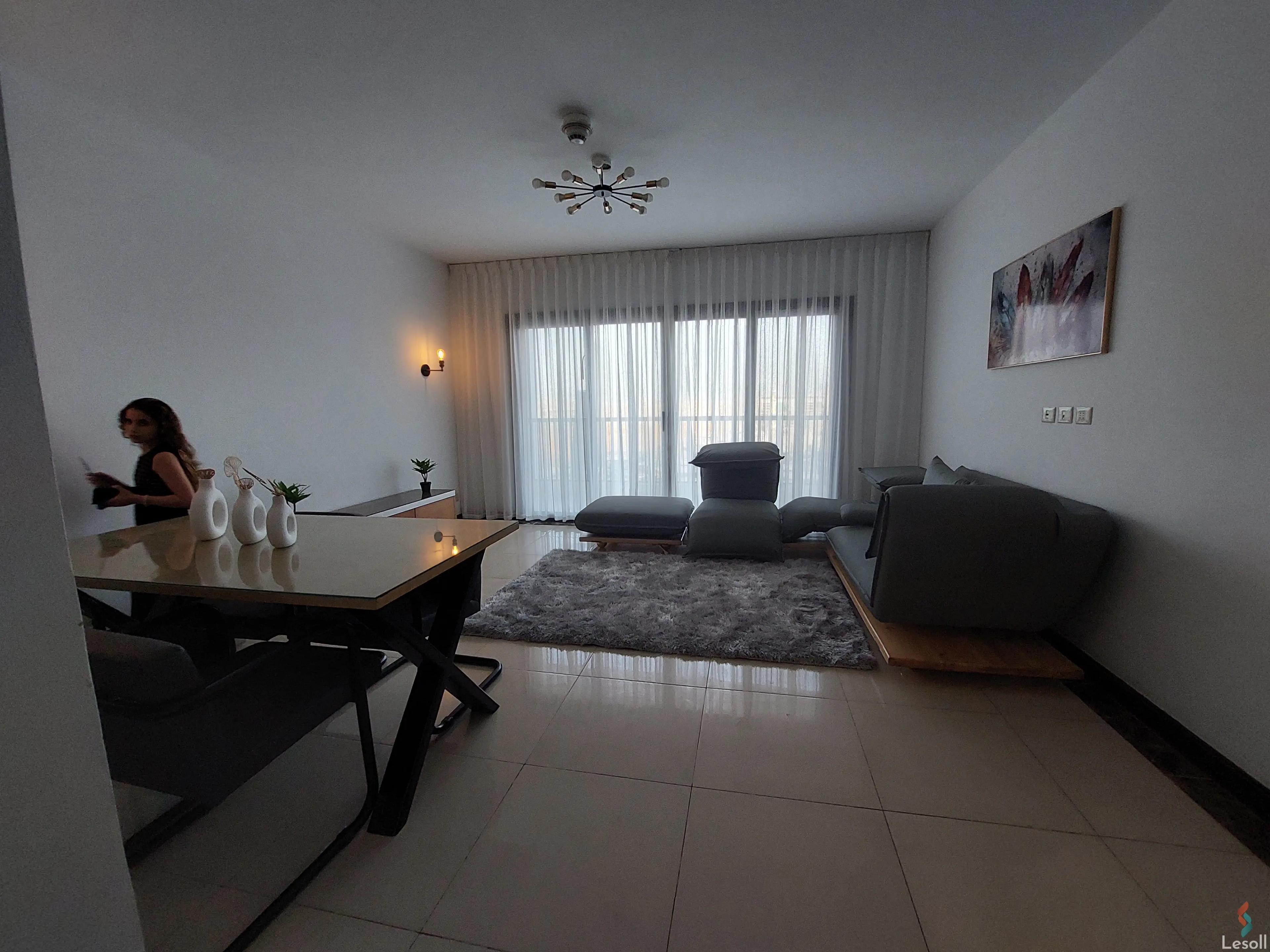 Duplex for monthly rent with an data.area 143 meters and 2 rooms in 5th Settlement Cairo