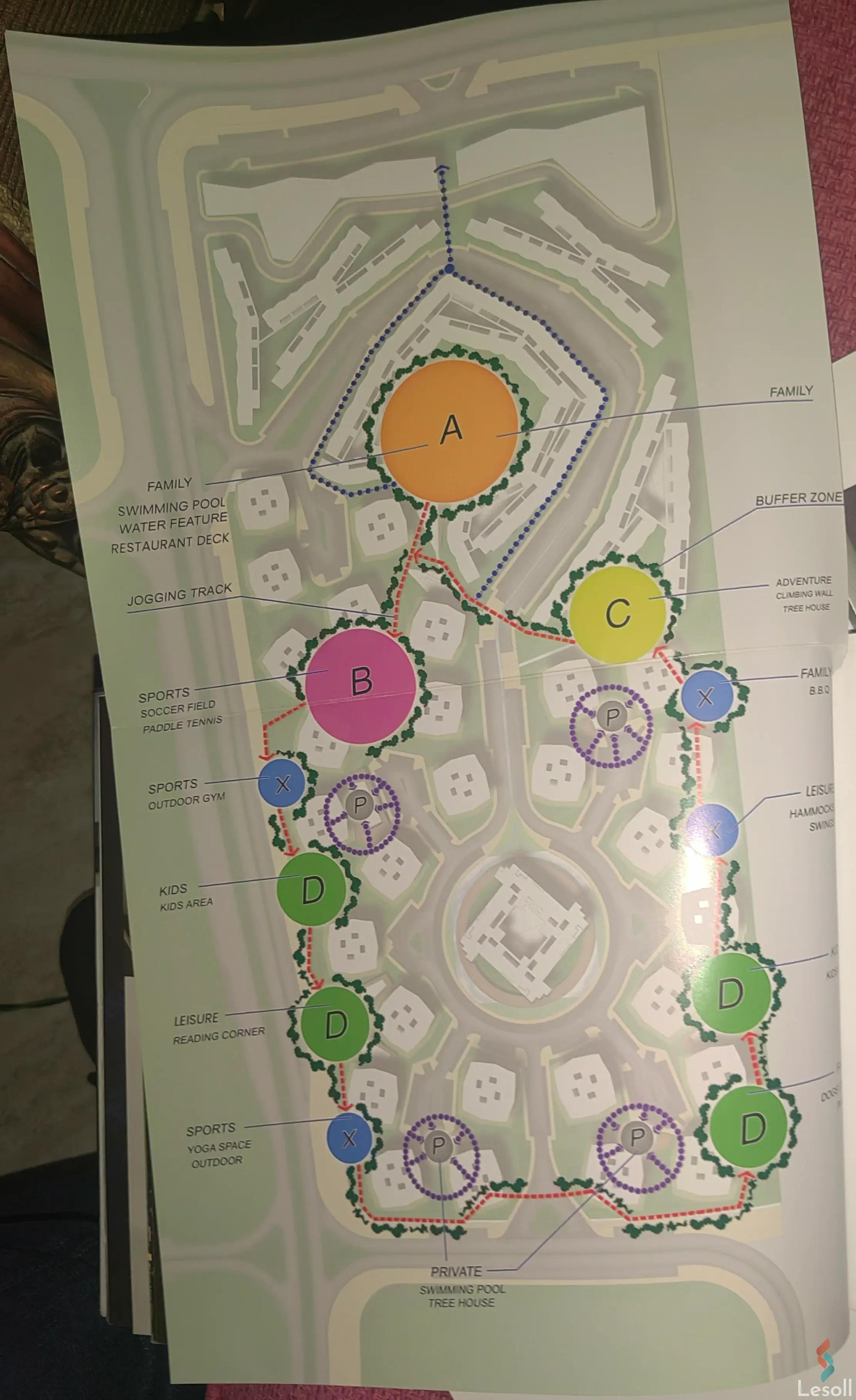 شقة للبيع بمساحة 136 متر و 3 غرف في العاصمة الإدارية القاهرة - صورة 3