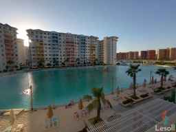 شقه ٦٨ متر تشطيب سوبر لوكس سيا لاجونز العلمين