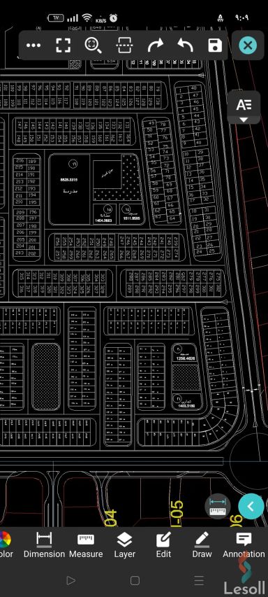 Land building for sale with an area of 276 meters in Badr City Cairo