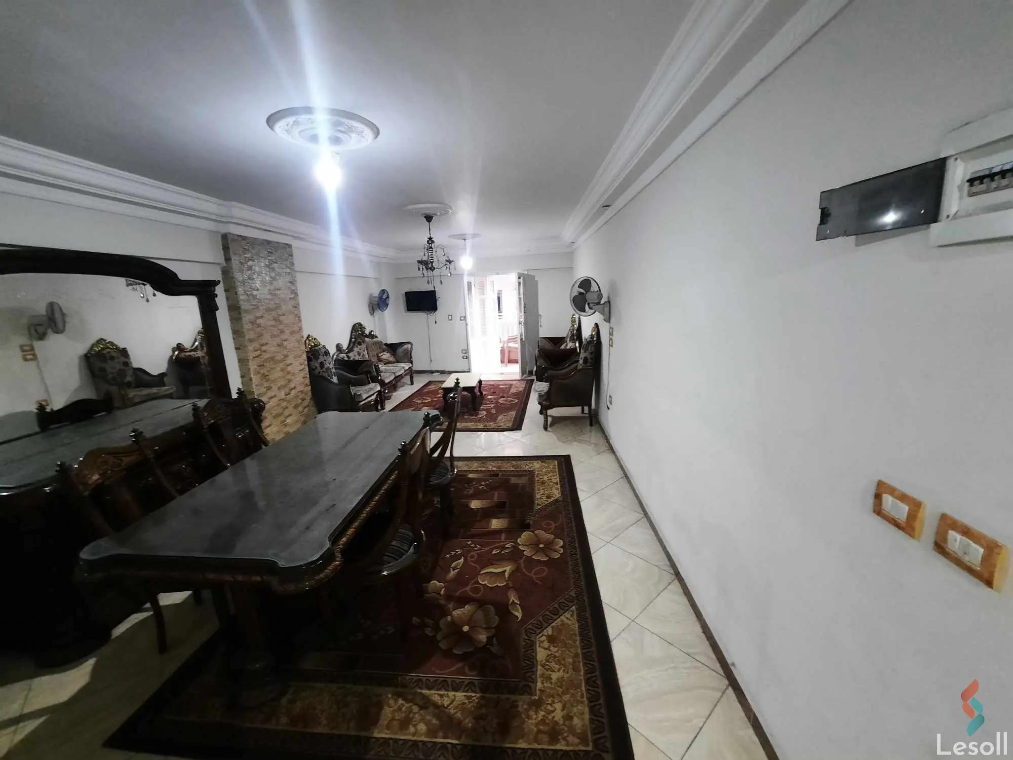 Apartment for monthly rent with an data.area 120 meters and 3 rooms in Al Mandara Alexandria