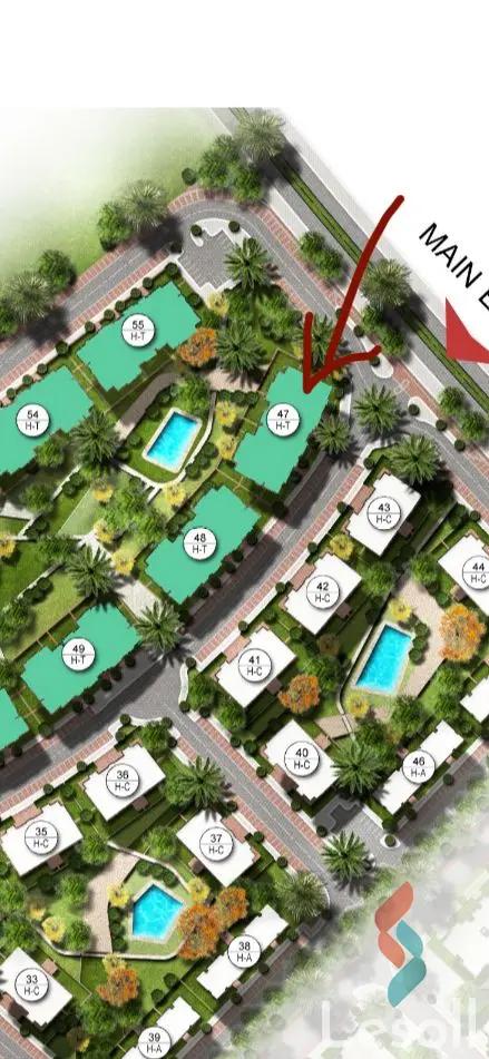 Apartment with garden for sale with an data.area 112 meters and 2 room in 5th Settlement Cairo - All Images