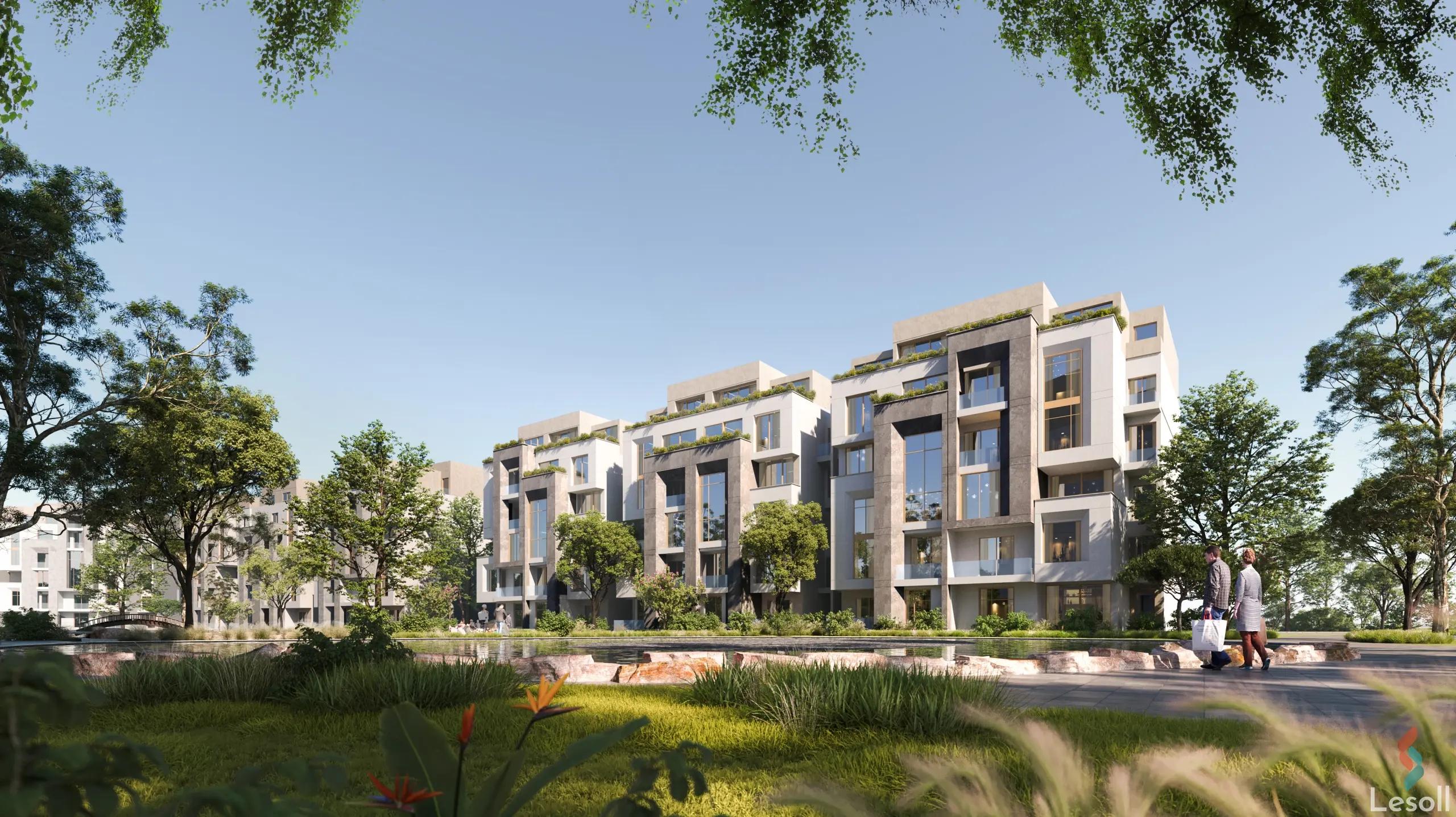 شقة للبيع بمساحة 126 متر و غرفتان في القطامية القاهرة