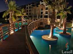 للبيع شقة بجاردن 128 م استلام فورى فى التجمع بكمبوند متكامل الخدمات