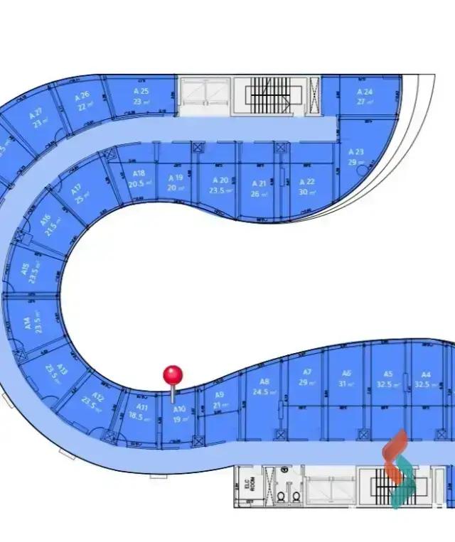 Office for sale with an area of 19 meters in Capital New Cairo - Image 4