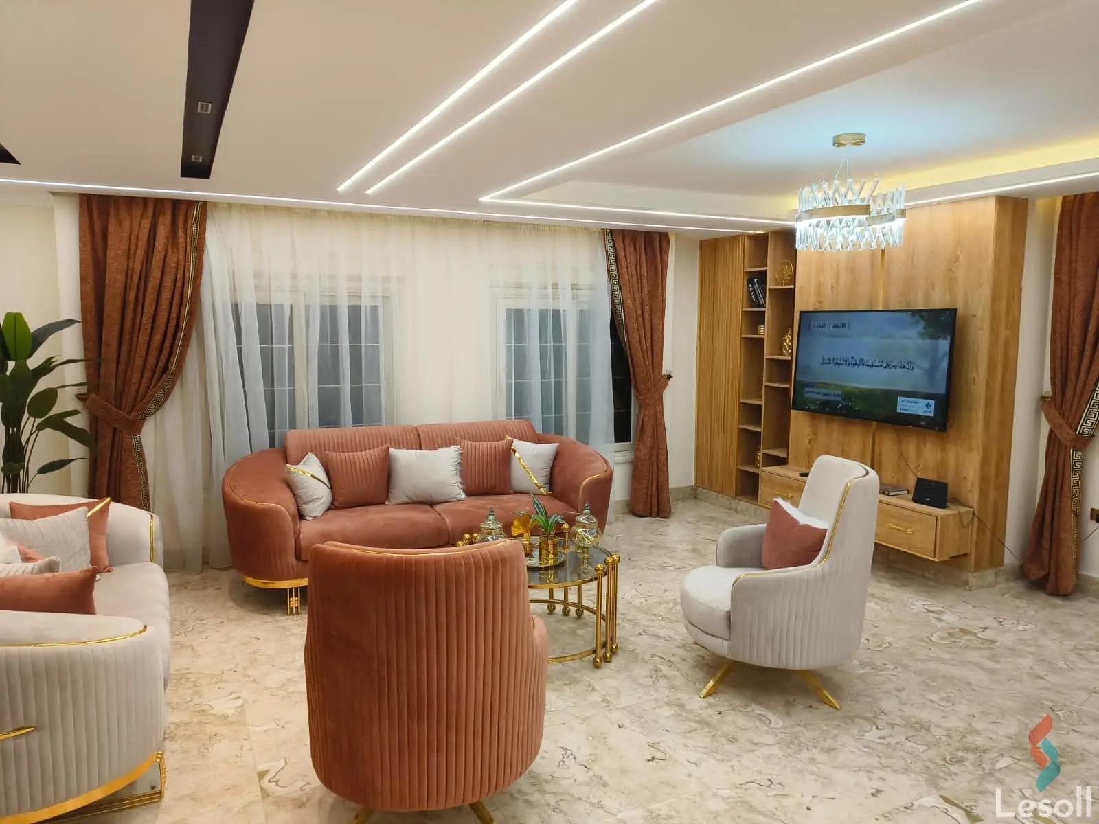 شقة للايجار اليومي بمساحة 165 متر و 3 غرف في المهندسين الجيزة - صورة 4