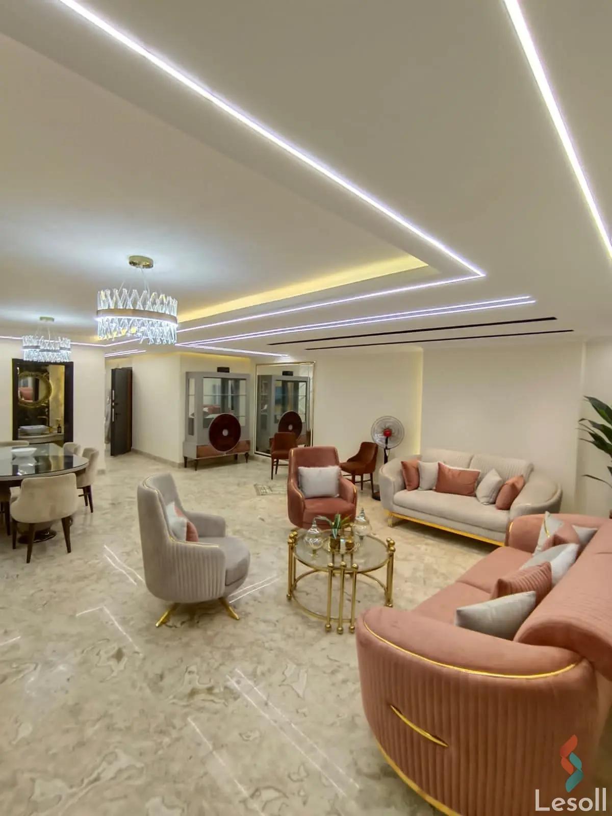 شقة للايجار اليومي بمساحة 165 متر و 3 غرف في المهندسين الجيزة - صورة 3