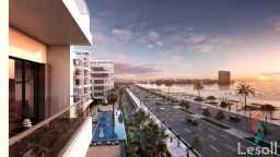 امتلك شقة 107م+73م جاردن في قلب المنصورة الجديدة في احلى فيو ع البحر بمقدم 10%