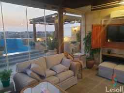 بنتهاوس للبيع دقايق من الجامعه الامريكيه