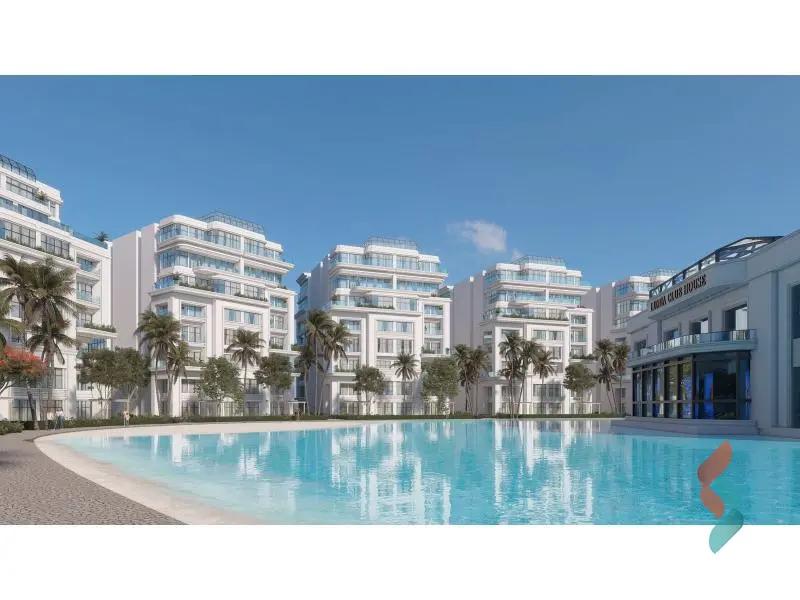 شقة بحديقة للبيع بمساحة 142 متر و غرفتان في العاصمة الإدارية القاهرة