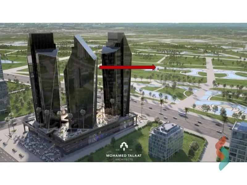 Office for sale with an area of 55 meters in Capital New Cairo - All Images