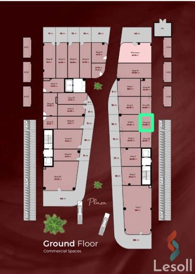 محل للبيع بمساحة 25 متر في القاهرة