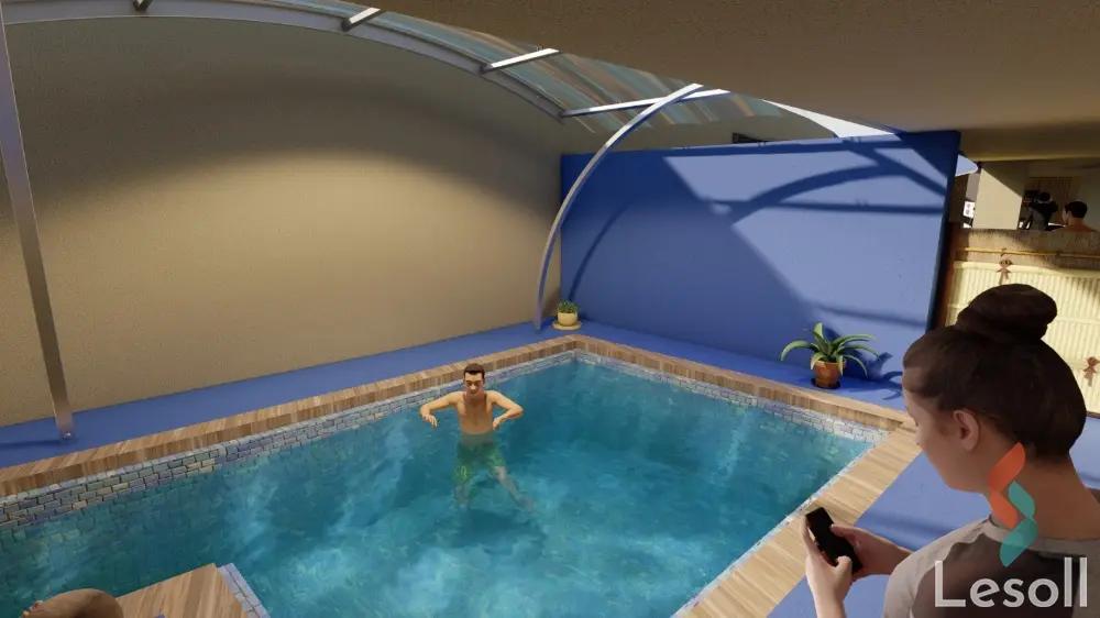 شقة للبيع بمساحة 150 متر و 3 غرف في التجمع الخامس القاهرة - صورة 3