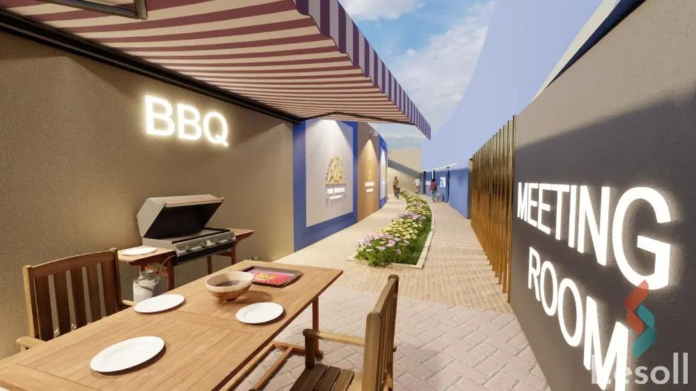 شقة للبيع بمساحة 150 متر و 3 غرف في التجمع الخامس القاهرة - صورة 4