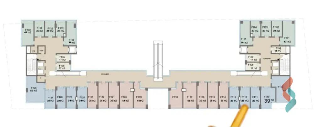 Retail for sale with an area of 29 meters in Capital New Cairo - Image 2