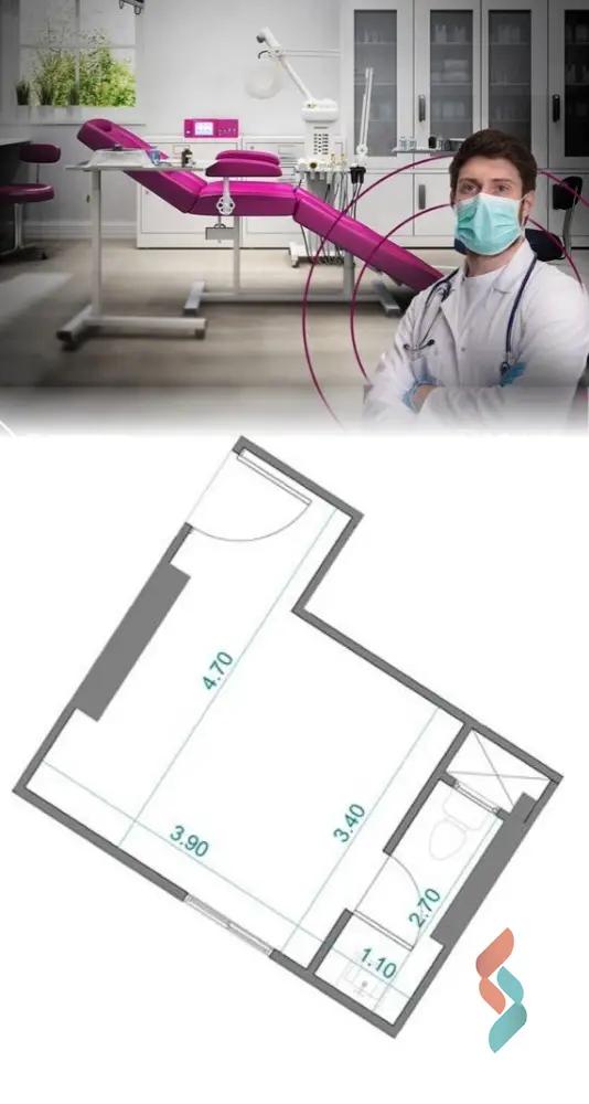 Clinic for sale with an area of 31 meters in Maadi Cairo