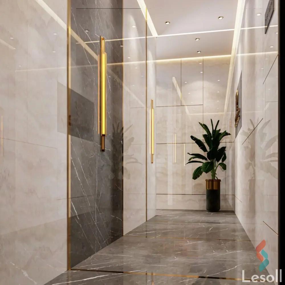 شقة للبيع بمساحة 158 متر و 3 غرف في التجمع الخامس القاهرة - صورة 4