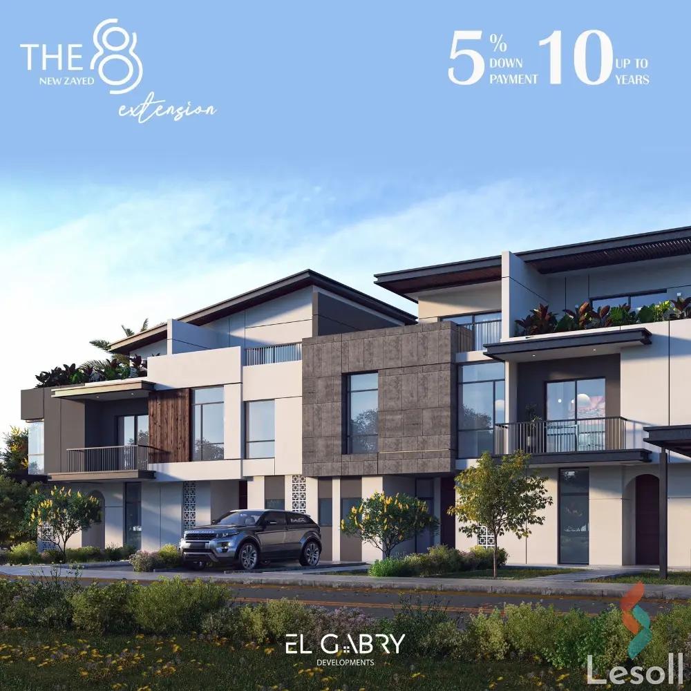 Townhouse for sale with an data.area 222 meters and 4 data.rooms in Cheikh Zayed Giza - Image 3