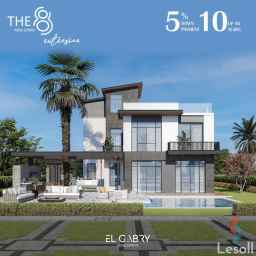 تاون هاوس للبيع بقلب الشيخ زايد في الحزام الاخضر في كمبوند THE 8