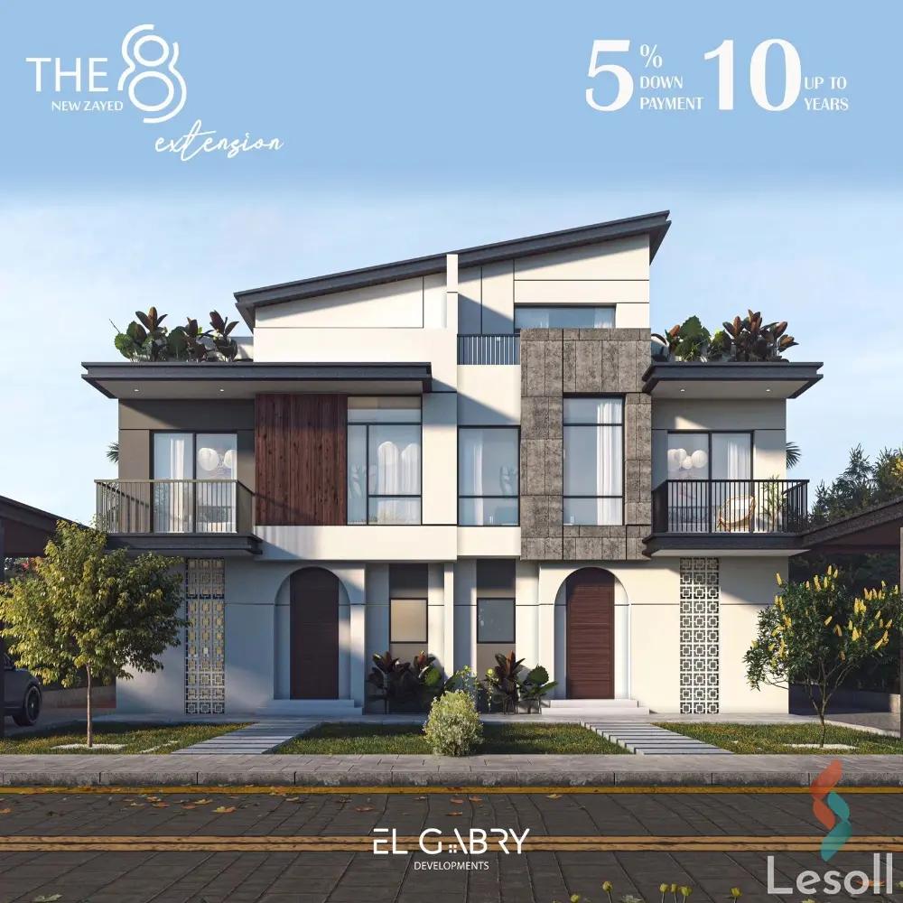 Twin house for sale with an data.area 266 meters and 5 data.rooms in Cheikh Zayed Giza - Image 4