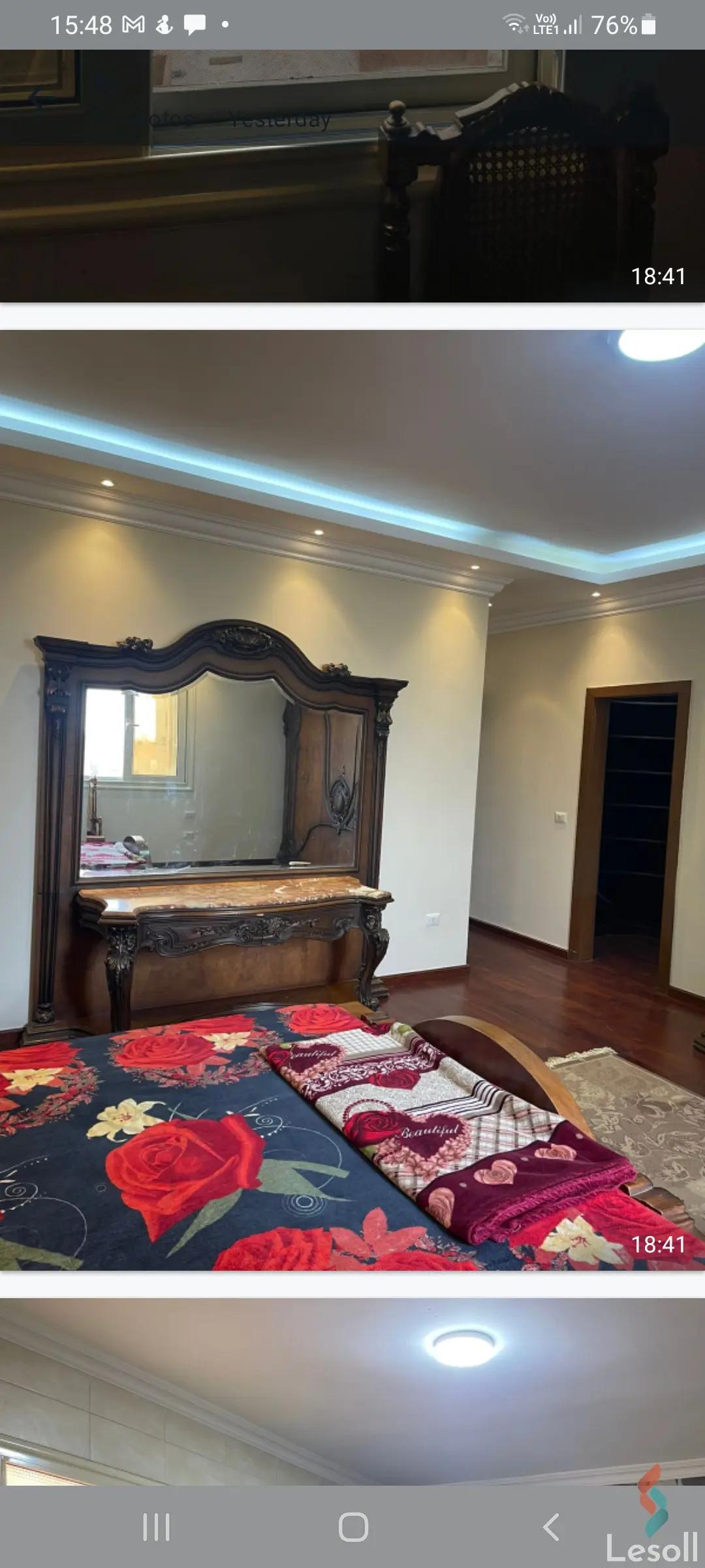 شقة للايجار الشهري بمساحة 220 متر و 3 غرف في التجمع الخامس القاهرة - صورة 4