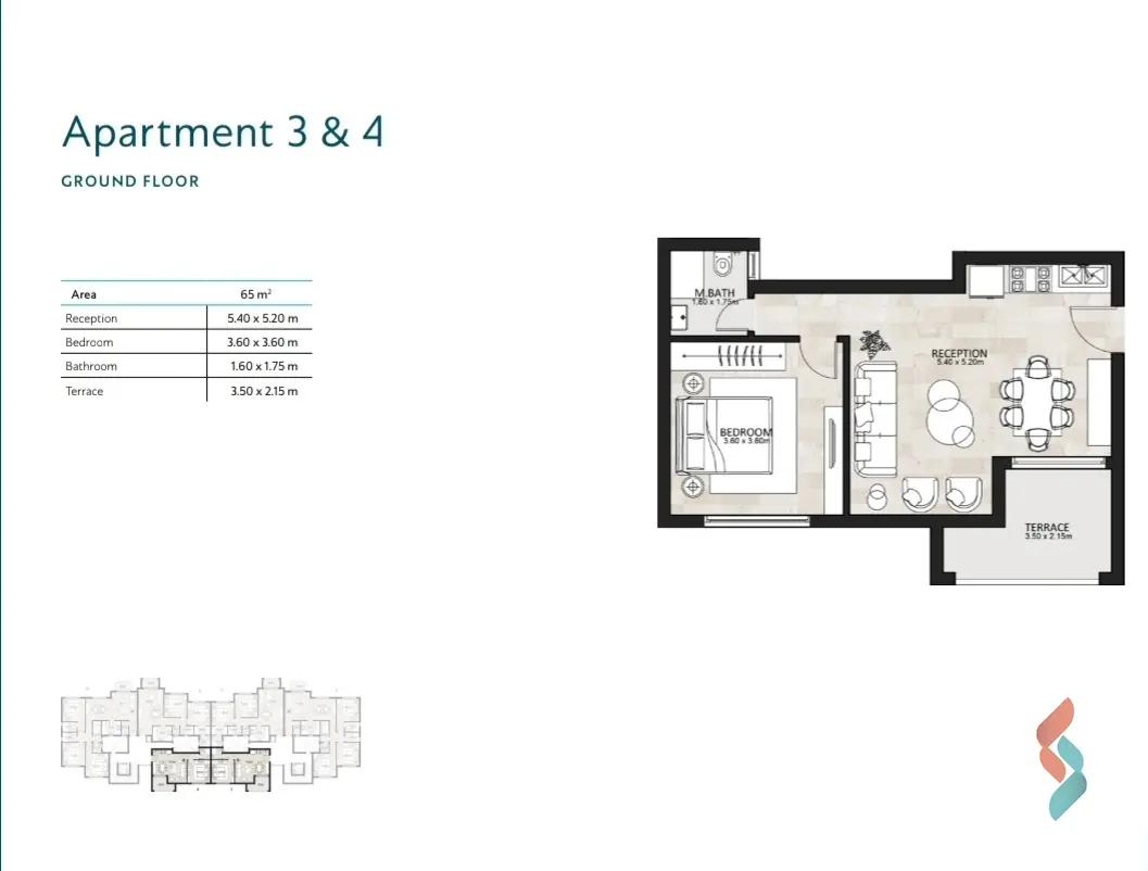 Apartment with garden for sale with an data.area 65 meters and 1 room in October 6 Giza Apartment with garden for sale with an data.area 65 meters and 1 room in October 6 Giza