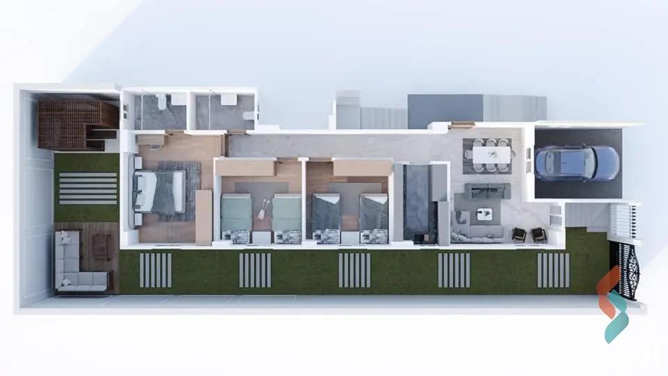 شقة للبيع بمساحة 141 متر و 3 غرف في القاهرة الجديدة القاهرة - صورة 4