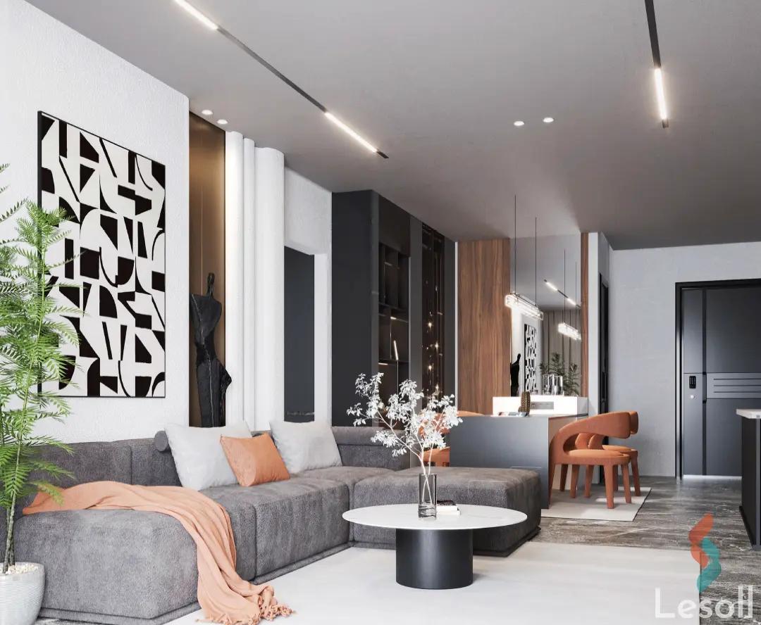 شقة للبيع بمساحة 156 متر و 3 غرف في التجمع الاول القاهرة - صورة 3