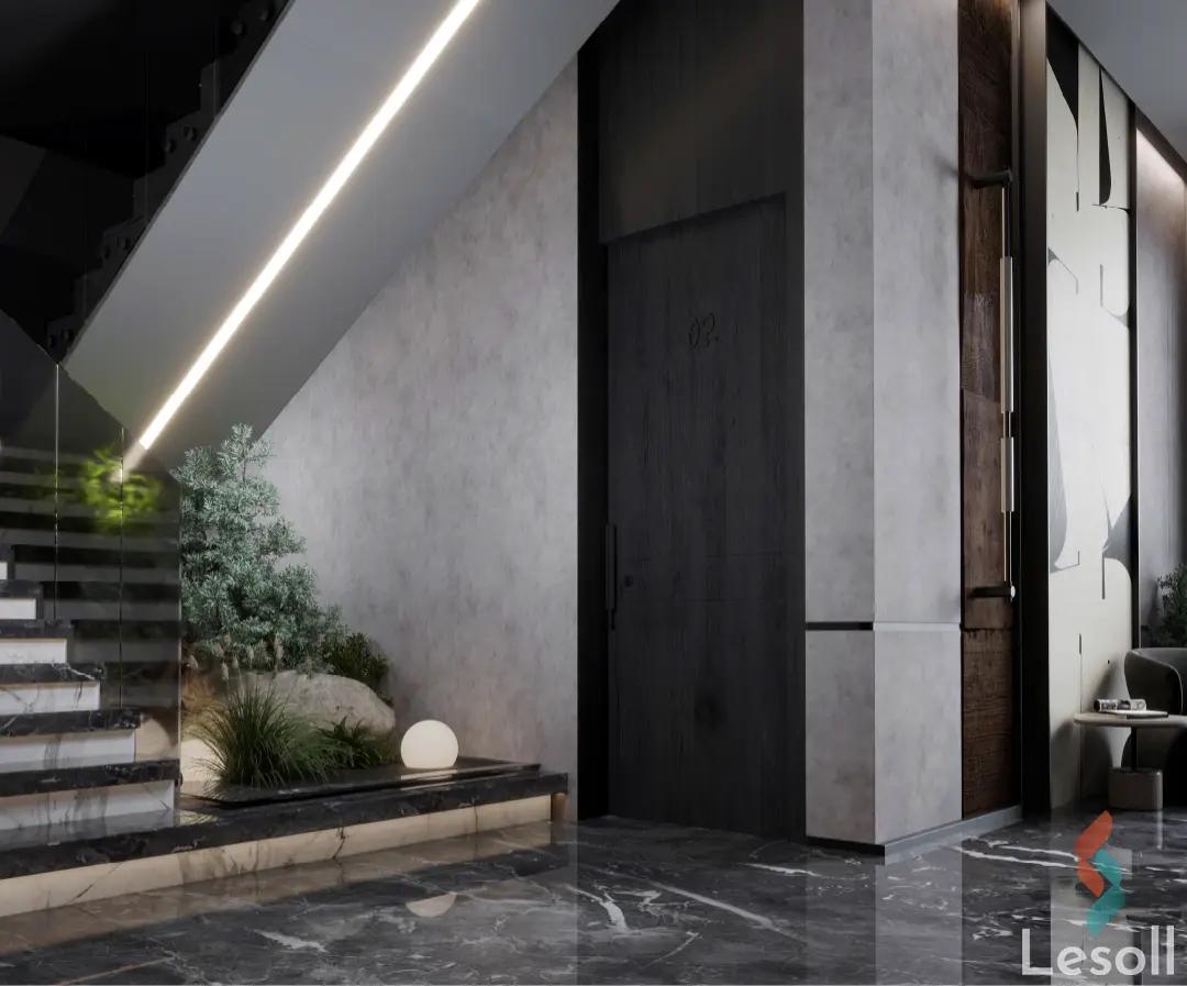 شقة للبيع بمساحة 156 متر و 3 غرف في التجمع الاول القاهرة - صورة 2