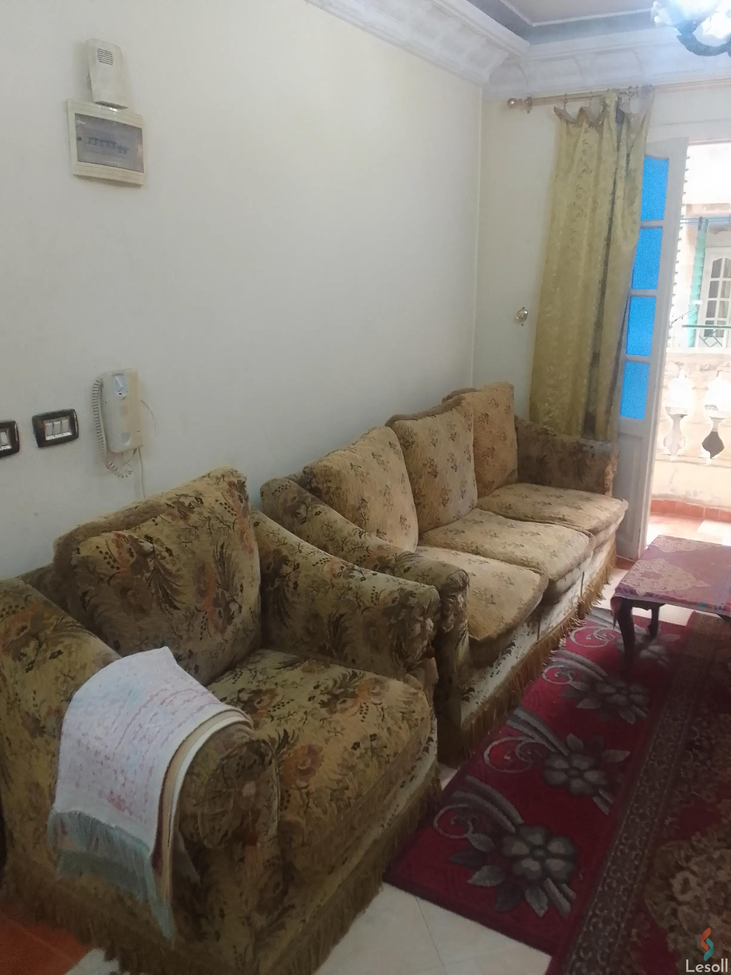 Apartment for sale with an data.area 75 meters and 2 room in El Montaza Alexandria - All Images