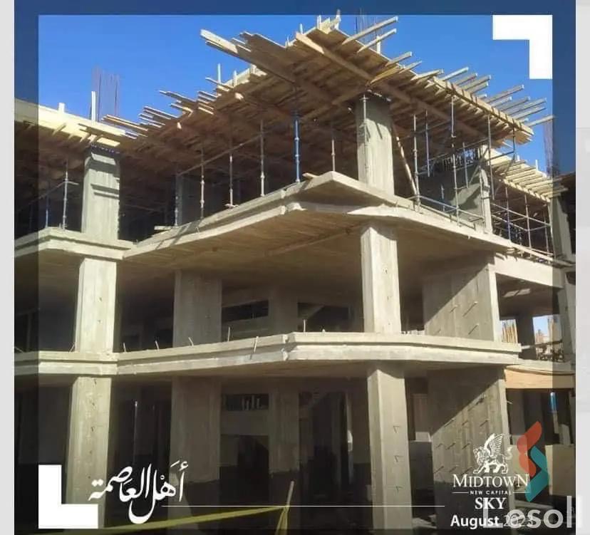 شقة للبيع بمساحة 145 متر و غرفتان في العاصمة الإدارية القاهرة - كل الصور