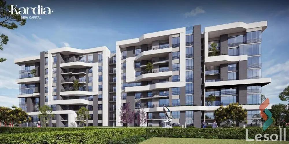 شقة بحديقة للبيع بمساحة 147.5 متر و 3 غرف في العاصمة الإدارية القاهرة