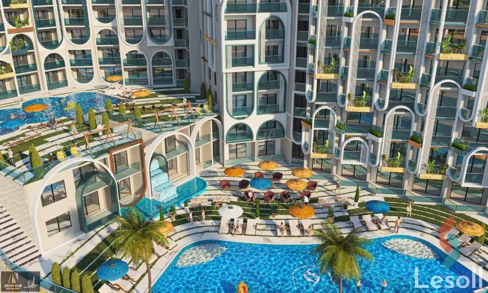 شقق فندقية للبيع بمساحة 76 متر و غرفة واحدة في الغردقة البحر الأحمر