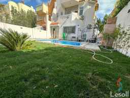 فيلا للبيع بكل الاجهزة والفرش الدور الارضى