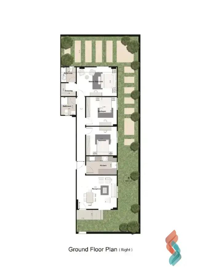 Apartment with garden for sale with an data.area 165 meters and 3 data.rooms in 5th Settlement Cairo - Image 3