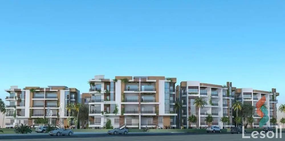 شقة بحديقة للبيع بمساحة 172 متر و 3 غرف في دمياط الجديدة دمياط