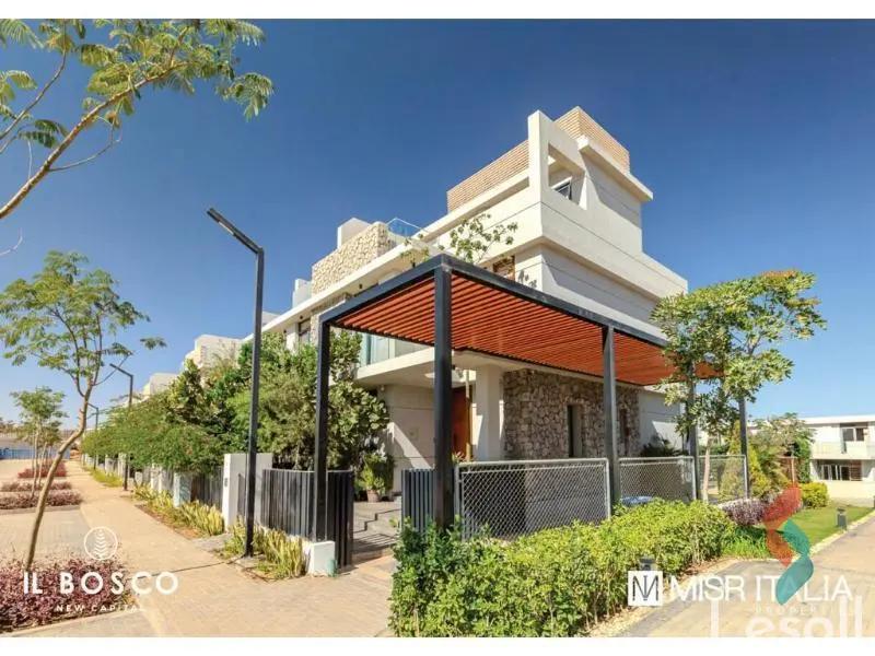 شقة بحديقة للبيع بمساحة 153 متر و غرفتان في العاصمة الإدارية القاهرة