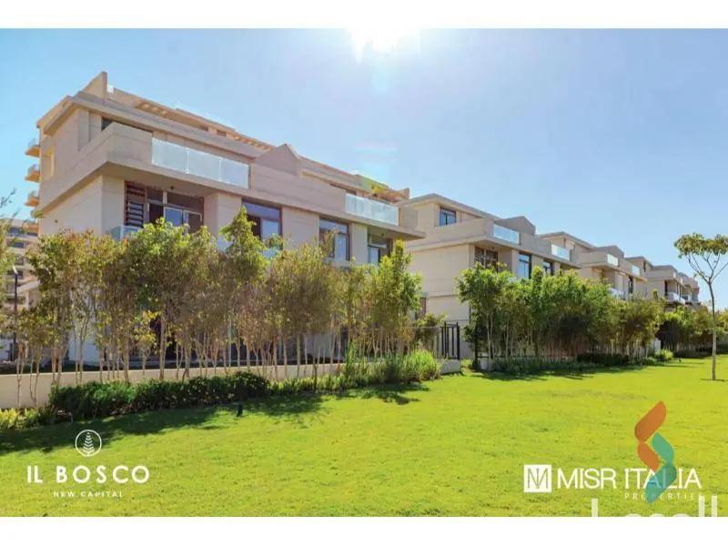 شقة بحديقة للبيع بمساحة 153 متر و غرفتان في العاصمة الإدارية القاهرة