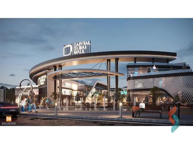 Retail for sale with an area of 135 meters in Capital New Cairo - All Images