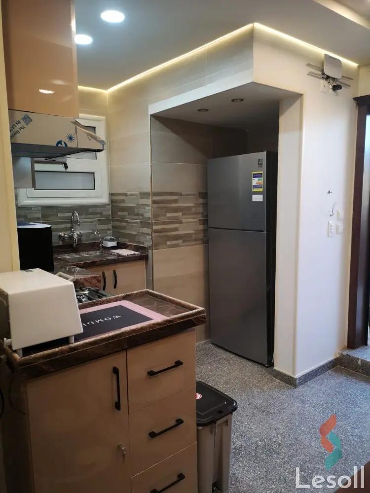 Studio for monthly rent with an data.area 30 meters and 1 room in October 6 Giza