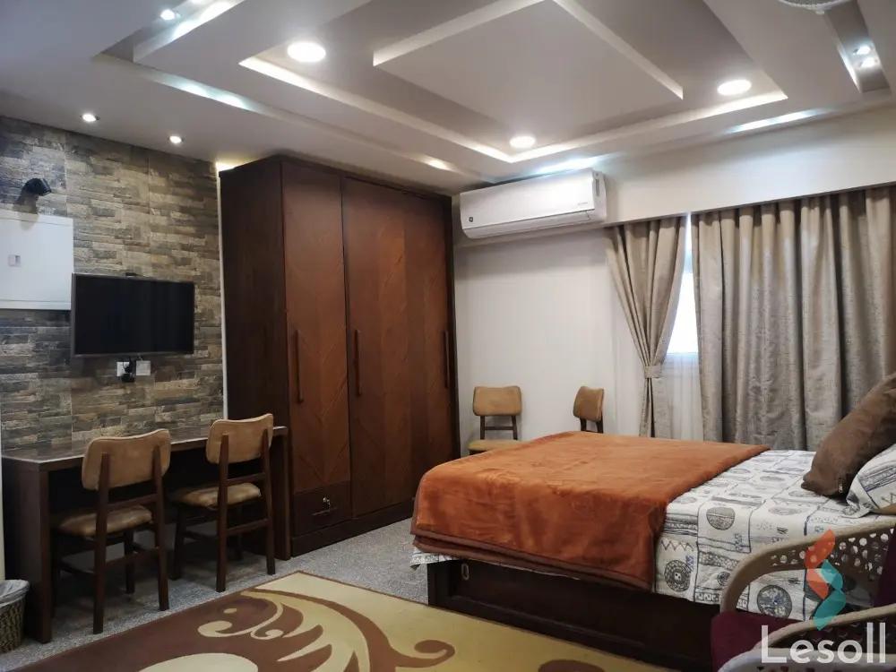 Studio for monthly rent with an data.area 30 meters and 1 room in October 6 Giza