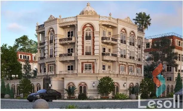 شقة للبيع بمساحة 185 متر و 3 غرف في التجمع الخامس القاهرة - صورة 3